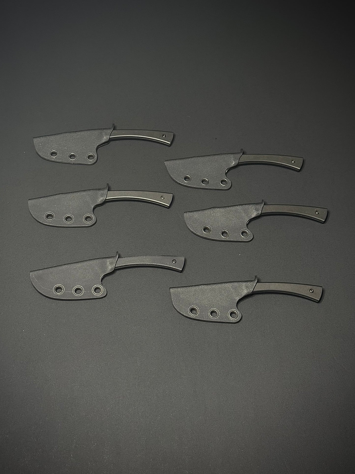 Cerakoted Apprentice V2 Machine Ground black paper micarta