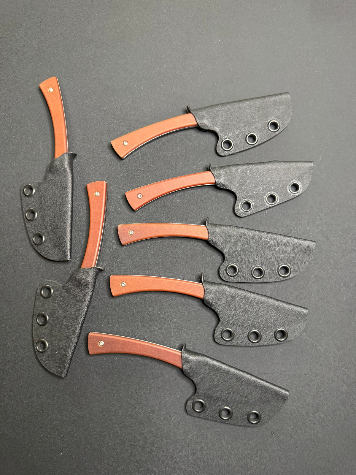 Apprentice V2 Machine Ground - Caramel Paper Micarta