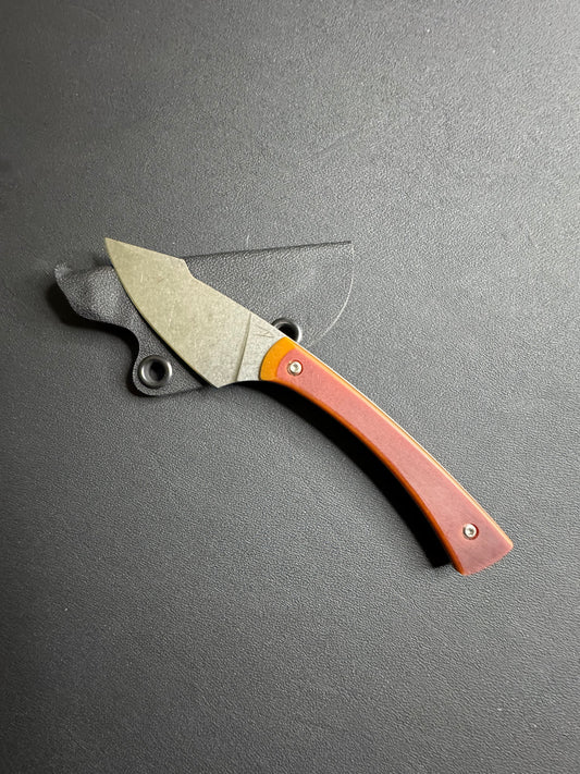 Apprentice V2 Machine Ground - Two Tone Paper Micarta